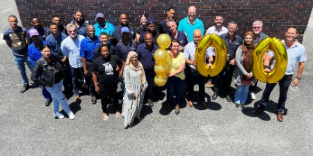 The Anchor Cape Town Team celebrating 100 years of innovation
