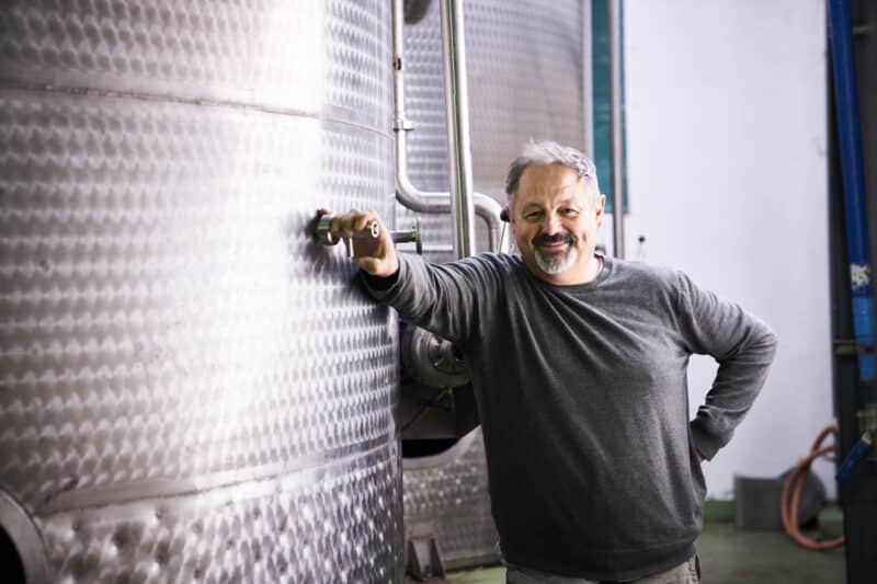 Hartenberg Cellarmaster and production director Carl Schultz.