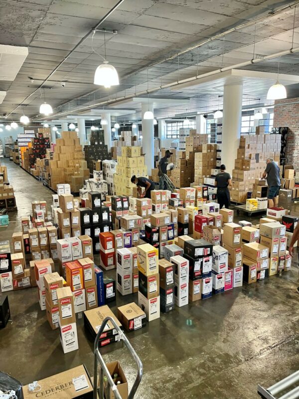 The main Getwine warehouse in Salt River